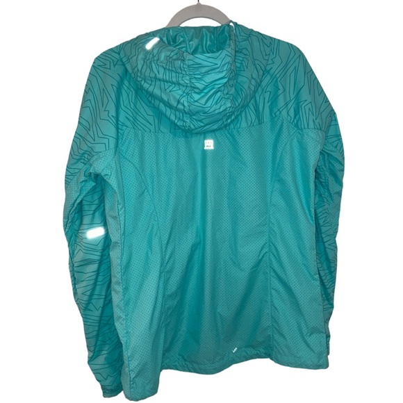 Avalanche Weather Shield Running Shell Aqua Large - Picture 8 of 8